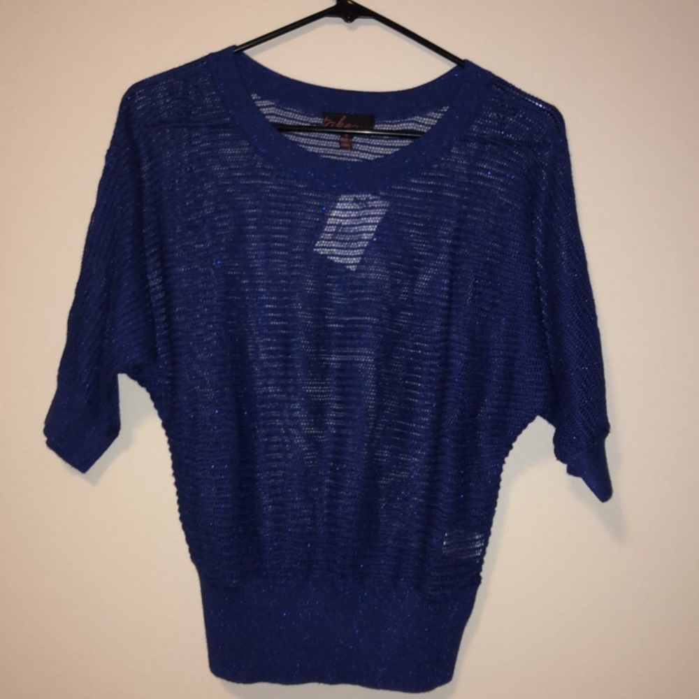 Blue shirt from Kohl’s.